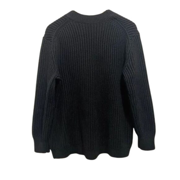 BABATON 100% Wool Roger Sweater Size XS - Black - Picture 5 of 6